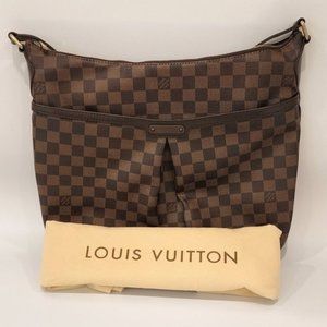 Louis Vuitton Bloomsbury GM Damier Ebene Cross Body Bag in Mint Condition